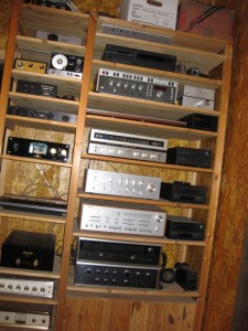 Part of John's collection of vintage Hi-Fi goodness!