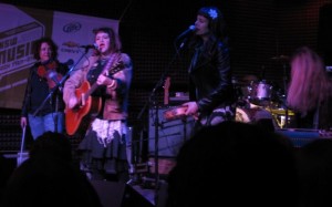 Exene Cervenka of X at Red Eyed Fly.