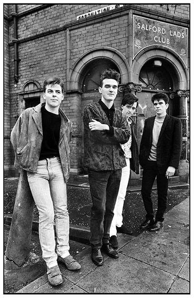 Recreation of Smiths Salford Lads Club Photo with lookalikes